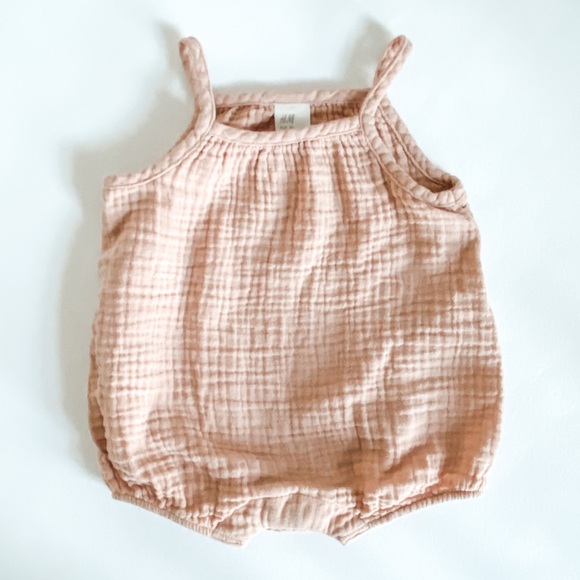 h&m baby girl romper